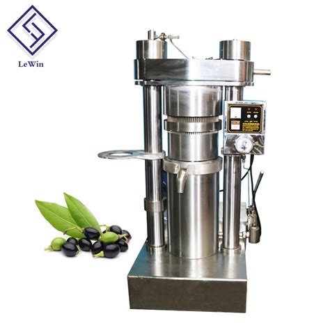 Automatic Lewin Hydraulic Chocolate Cocoa Bean Butter Machine Cocoa