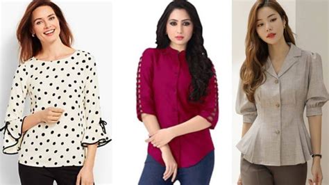 Top 10 Unique Design Tops Long Tops Design Trendy Tops Smriti Corner Latest Top