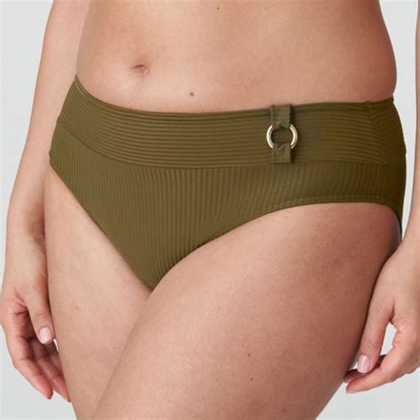 Primadonna Swim Sahara Hohe Bikini Hose Olive Annadiva