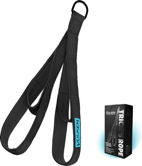 Vulken Tricep Rope Cable Attachment 24 Inch 17 Inch Two Lengths