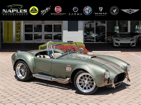 Used Backdraft Shelby Cobra Replica Classic For Sale