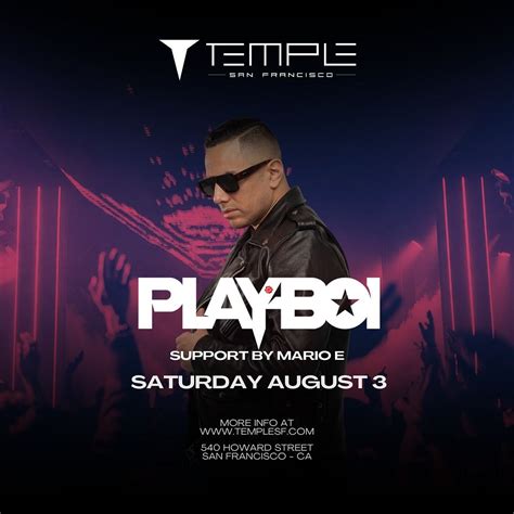 Playboi Tickets At Temple Nightclub In Sf By Temple Nightclub San