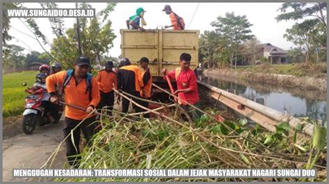 Menggugah Kesadaran Transformasi Sosial Dalam Jejak Masyarakat Nagari