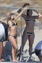 Eva Longoria Bikini Candids Beach In Delos Greece