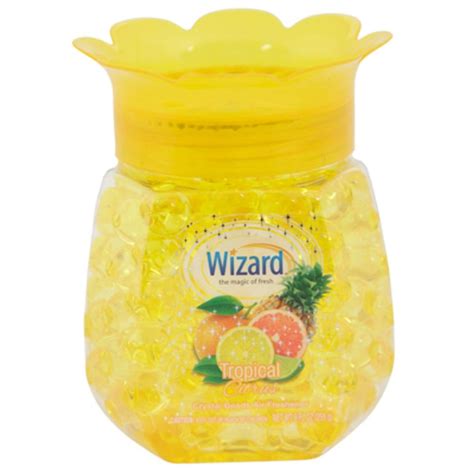 12 Bulk Air Freshener Beads 9oz Tropical Citrus Wizard At