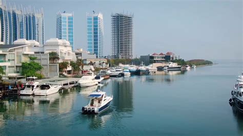 Jakarta Rasa Miami Drone View Pantai Mutiara Pluit Jakarta Utara