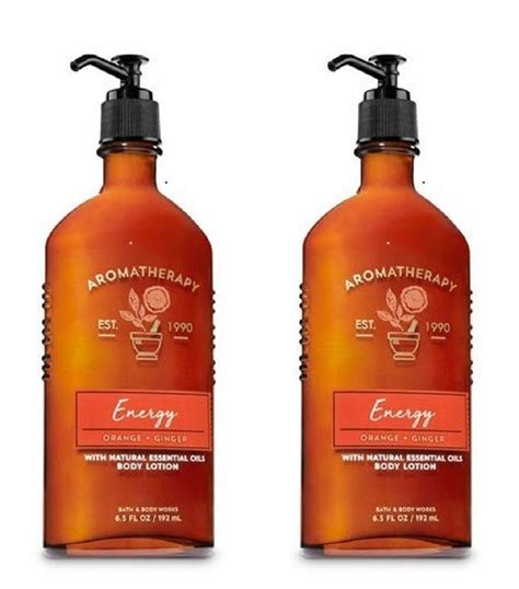 Bath And Body Works Aromatherapy Energy Orange Ginger