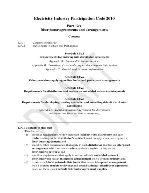 Fillable Online Requirements For Entering Into Distributor Agreements