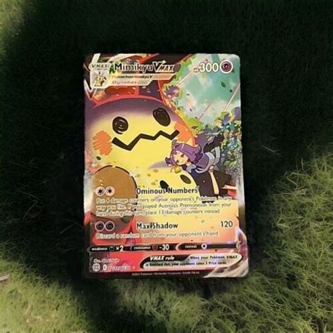 Mimikyu Vmax Tg Tg Holo Full Art Rare Brilliant Stars Pokemon