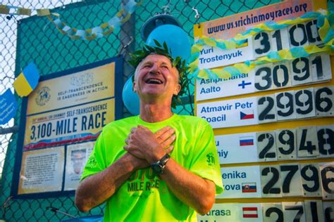 Yuri Trostenyuk Wins Sri Chinmoy Self Transcendence 3100 Mile Race