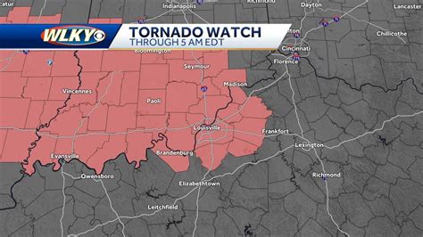 Thunderstorms Expected Across Louisville Area Sunday Night