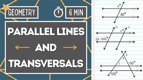 Angles And Transversals Worksheet