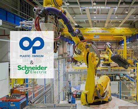 Plastic Omnium Partners With Schneider Electric To Accelerate The