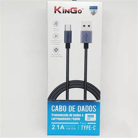 Cabo Usb C Metalico Carregar Controle Ps Xbox Series S X R Em