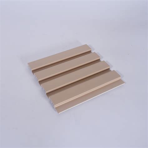 ระแนงไมเทยม WPC ลอนเหลยมรองตน ส Nude ระแนงสพน ระแนงรองตน XSURFACE วสดทก