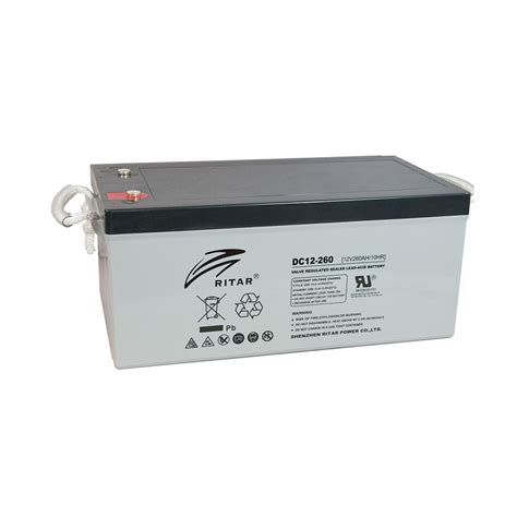 Ritar 12v 260ah Deep Cycle Agm Battery Shop Agm Batteries Online