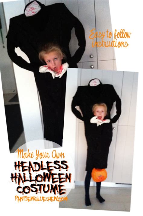 Headless halloween costume - PaintSewGlueChew