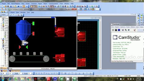 GT Design 3 HMI Mitsubishi GOT 2000 Parts Move And Parts Display YouTube