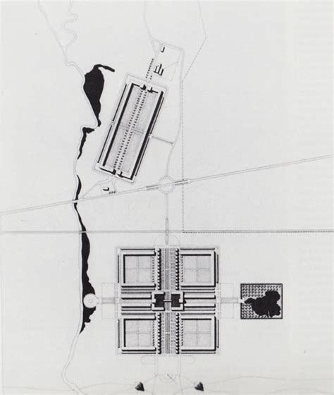 Mario Fiorentine, Housing Complex in Alto Lazio. Site plan, 1980 ...