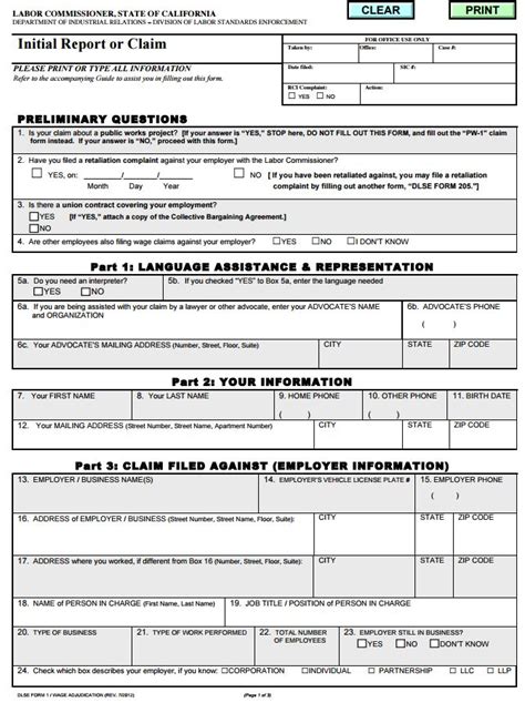 Printable Dsle Form Printable Forms Free Online