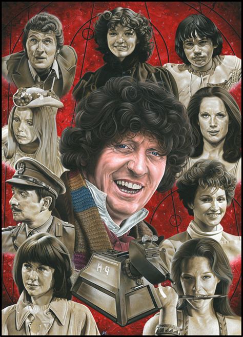 Doctor Who - The Fourth Doctor by caldwellart on DeviantArt