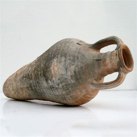 Ancient Roman Terracotta Amphora For Garum Fish Sauce 56 Cm Ancient