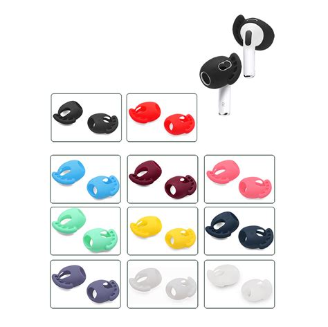 Soft Silicone Ear Tips Earphone Earhook Cover Case For Apple Airpods 3