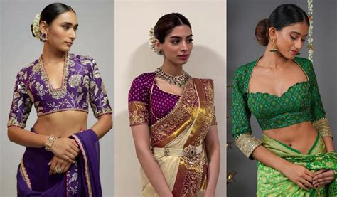 Best 50 Silk Blouse Designs To Look Beautiful