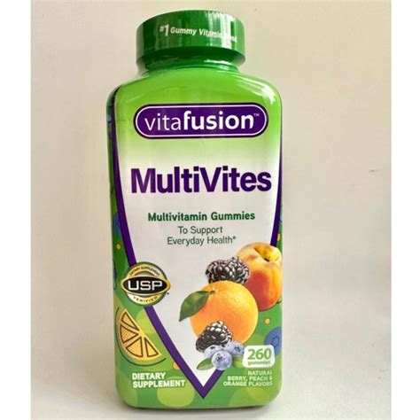 Vitafusion Multivites Multivitamin Gummies 260 Gummies From Us Shopee