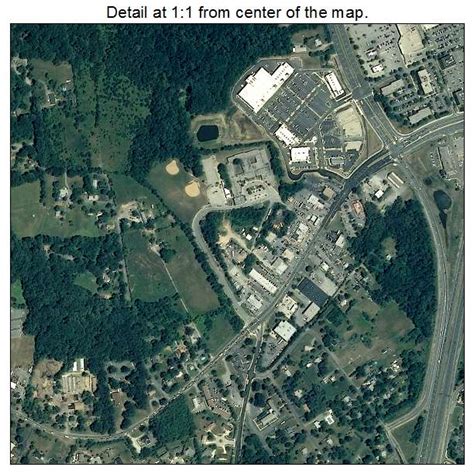 Aerial Photography Map of Burtonsville, MD Maryland