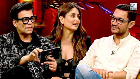 Koffee With Karan Promo Out Aamir Khan Kareena Kapoor Brew