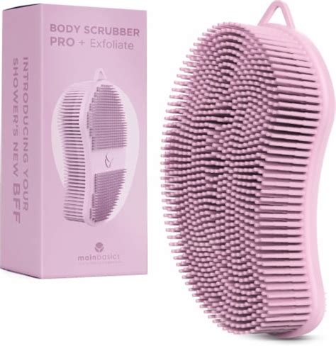 Mainbasics Exfoliating Silicone Body Scrubber 1 Piece Qfc