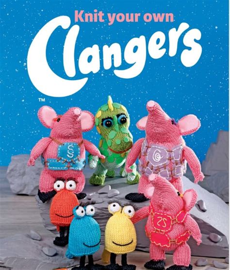 Knit Your Own Clangers Soft Toys The Clangers Froglets And Soup Etsy Uk