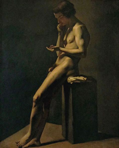 Distractio Infinita Male Academic Nude Jean Fran Ois Millet