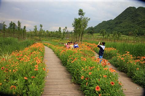 中国贵州六盘水明湖湿地公园