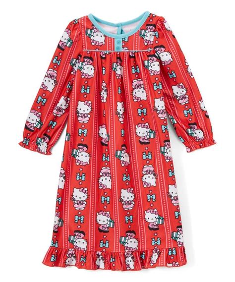 Komar Kids Hello Kitty Red Nightgown Toddler Night Gown Shopping