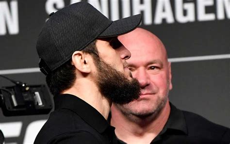 Dana White Klärte Die Situation über Den Nächsten Kampf Von Islam