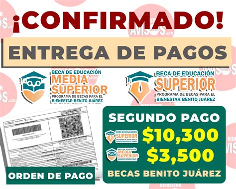 ≫ ¡pago Doble Estos Alumnos Recibirán Hoy 3500 Y 10300 Pesos Infórmate Becas Benito