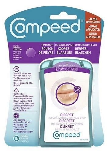 Compeed Bouton de fièvre 15 patchs discrets e pharmacie IllicoPharma