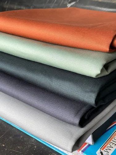 Cotton Twill Lycra Fabric Plain Solids Multicolour At Rs Meter In