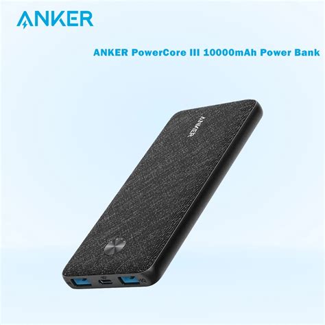 Anker A Powercore Iii Sense K Mah With W Pd Power Bank