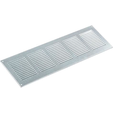 X Mm Grille De Ventilation En Acier Galvanis Grille D A Ration