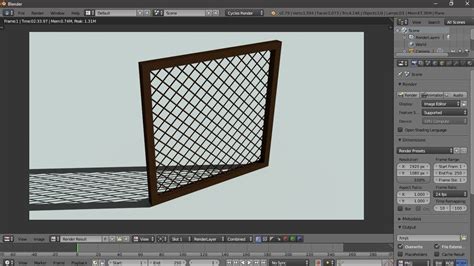 Modelling A Window In Blender Blender Tutorial Youtube