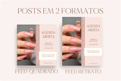 Pack Nail Designer Mulher Influente Studio Mi Studio