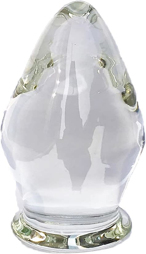 Glas Plug XXL Mm Analplug Mann Super Groß Kristall Analkugeln Glas Dildo Analdilos Buttplug