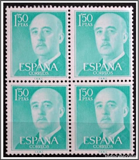 españa año 1955 bloque de 4 nuevos general fra Comprar Sellos nuevos