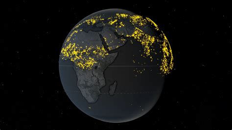 Animated Lightning Strikes Map Shows When and Where Lightning Occurs