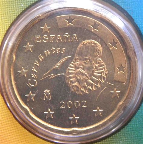 Spain 20 Cent Coin 2002 Euro Coins Tv The Online Eurocoins Catalogue