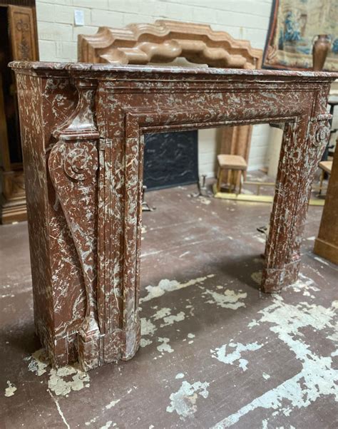 Antique French Marble Mantel For Sale at 1stDibs