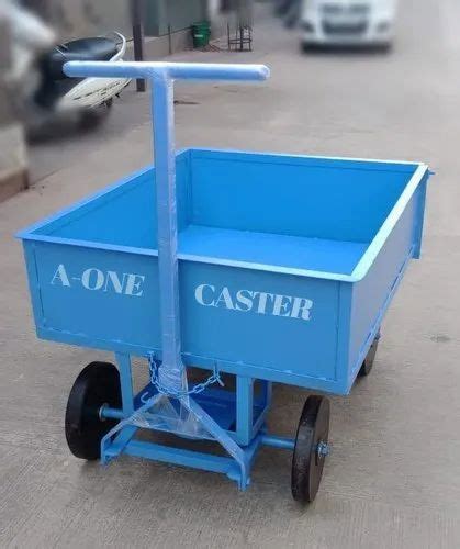 A One Mild Steel Box Type Material Handling Trolley Capacity 1 Ton In